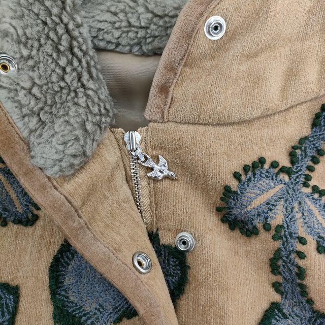 mina perhonen frost garden sa2246 サイズ38 刺繍 ダウンベスト