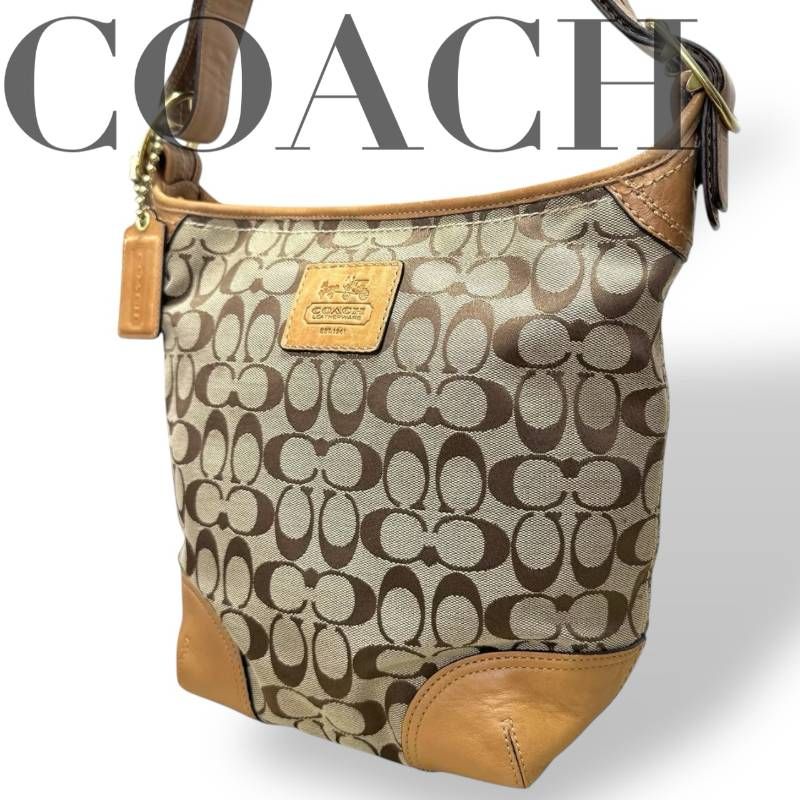 極希少✨ コーチ レキシー ショルダーバッグ 2way シグネチャー ベージュ 極希少✨ コーチ レキシー ショルダーバッグ 2way シグネチャー