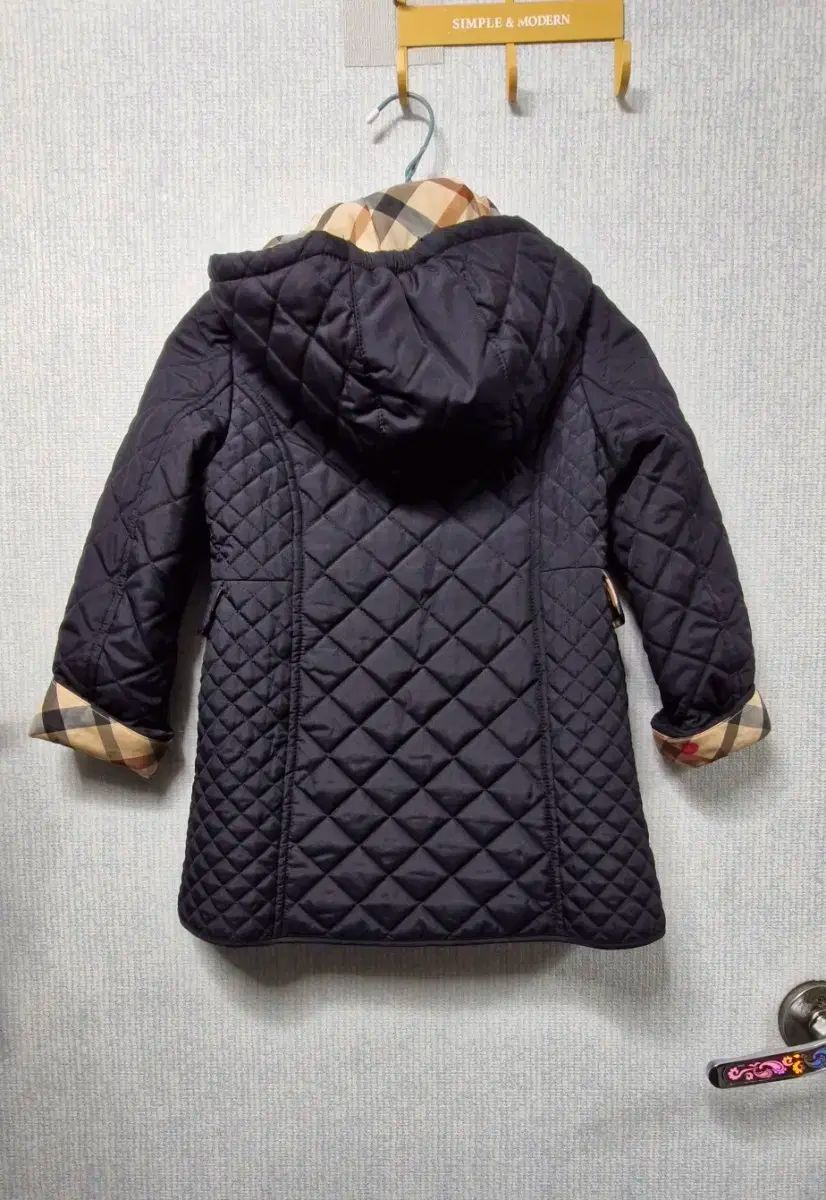  ダックス キッズ 女の子 キルティング コート ブラック その他 ジャケット ブルゾン