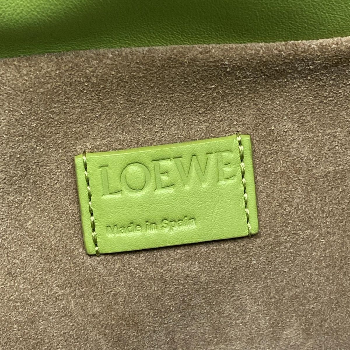  LOEWE ロエベ クラッチバッグ フラメンコクラッチ ライトグリーン クラッチバッグ バッグ