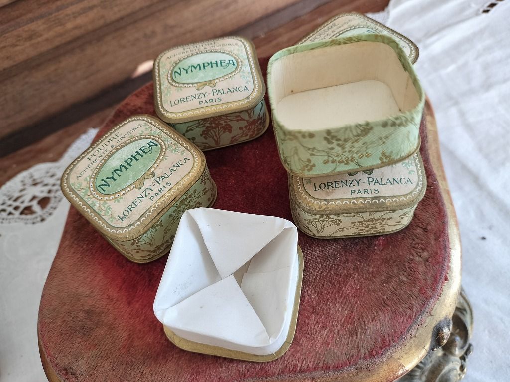 す*♬様 Nymphea Poudre 紙箱5ケセット フランスアンティーク　希 す*♬様 Nymphea Poudre 紙箱5ケセット フランスアンティーク希