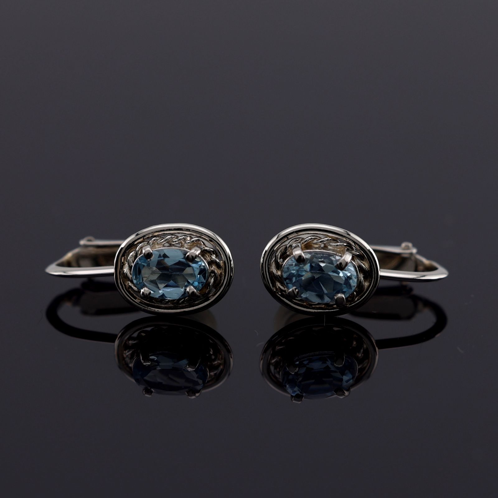 pt 900 アクアマリンダイヤリング 参考定価70,035円！》 Pt.900 プラチナ アクアマリン セット