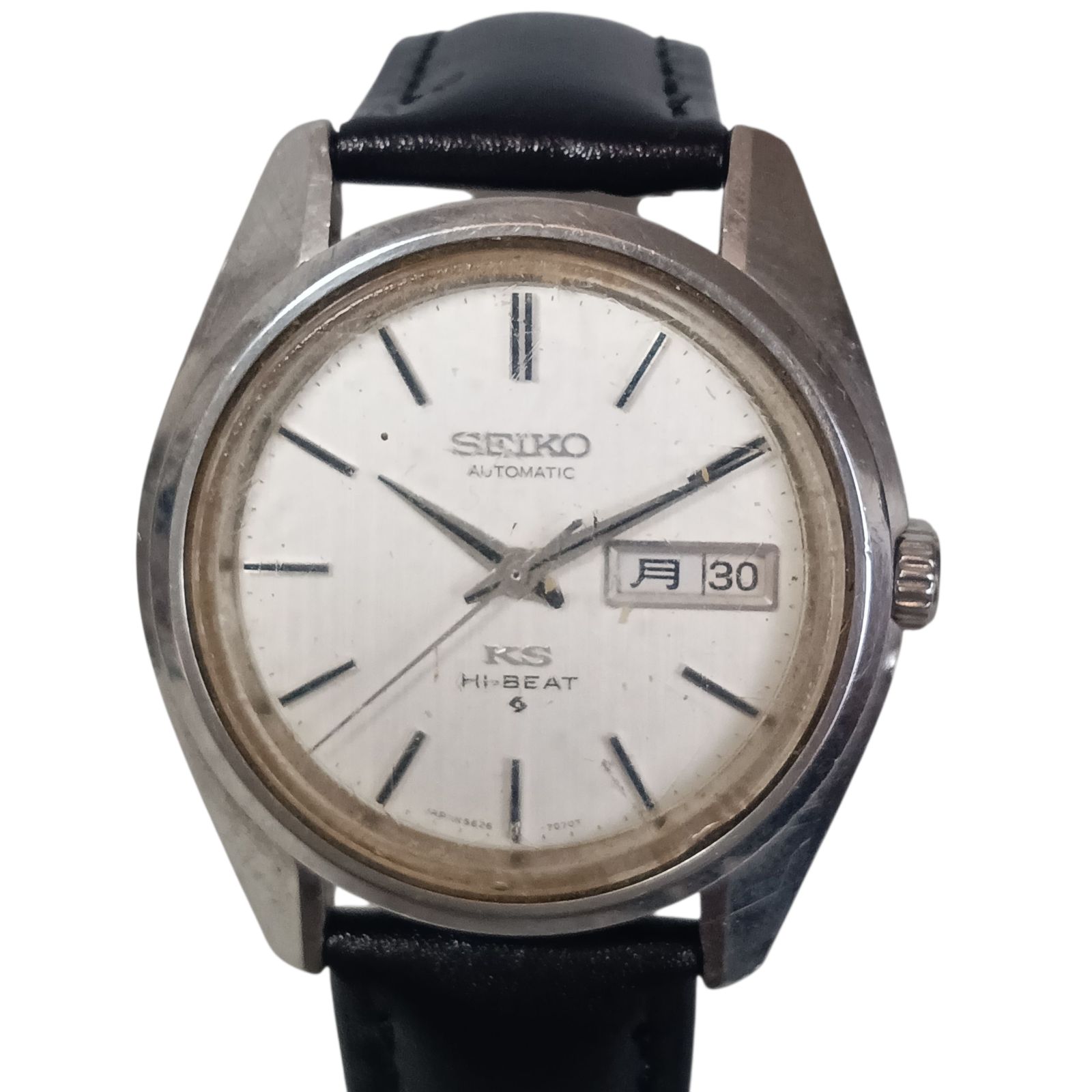 稼働 1115-2 KING SEIKO KS HI-BEAT セイコー キングセイコー ハイビート 5626-7000 メンズ腕時計 自動巻き デイデイト メダリオン