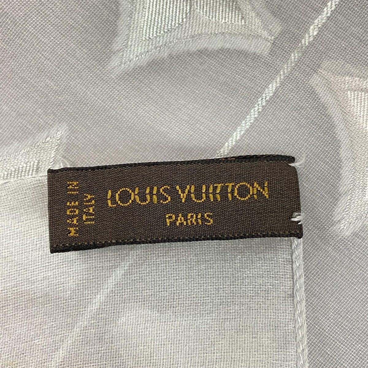 LOUIS VUITTON(ルイヴィトン) ストール(ショール) - ライトブルー