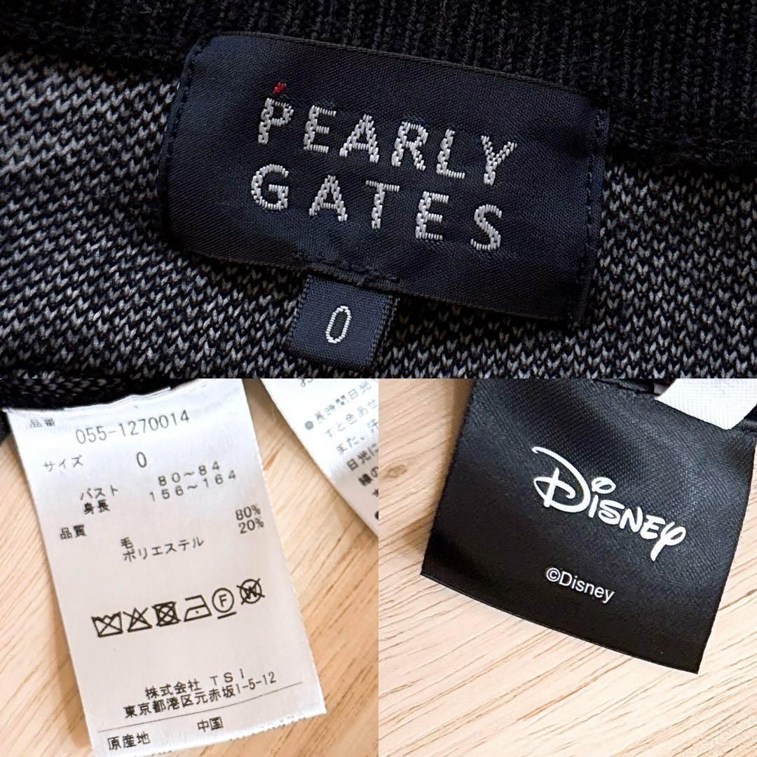パーリーゲイツ×ディズニー】限定コラボ ニット セーター ミッキーの手