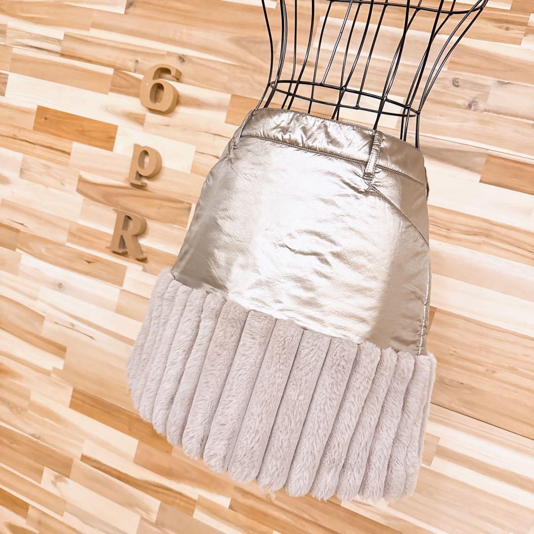 稀少 マスターバニーエディション ファー ドッキング ゴルフ スカート