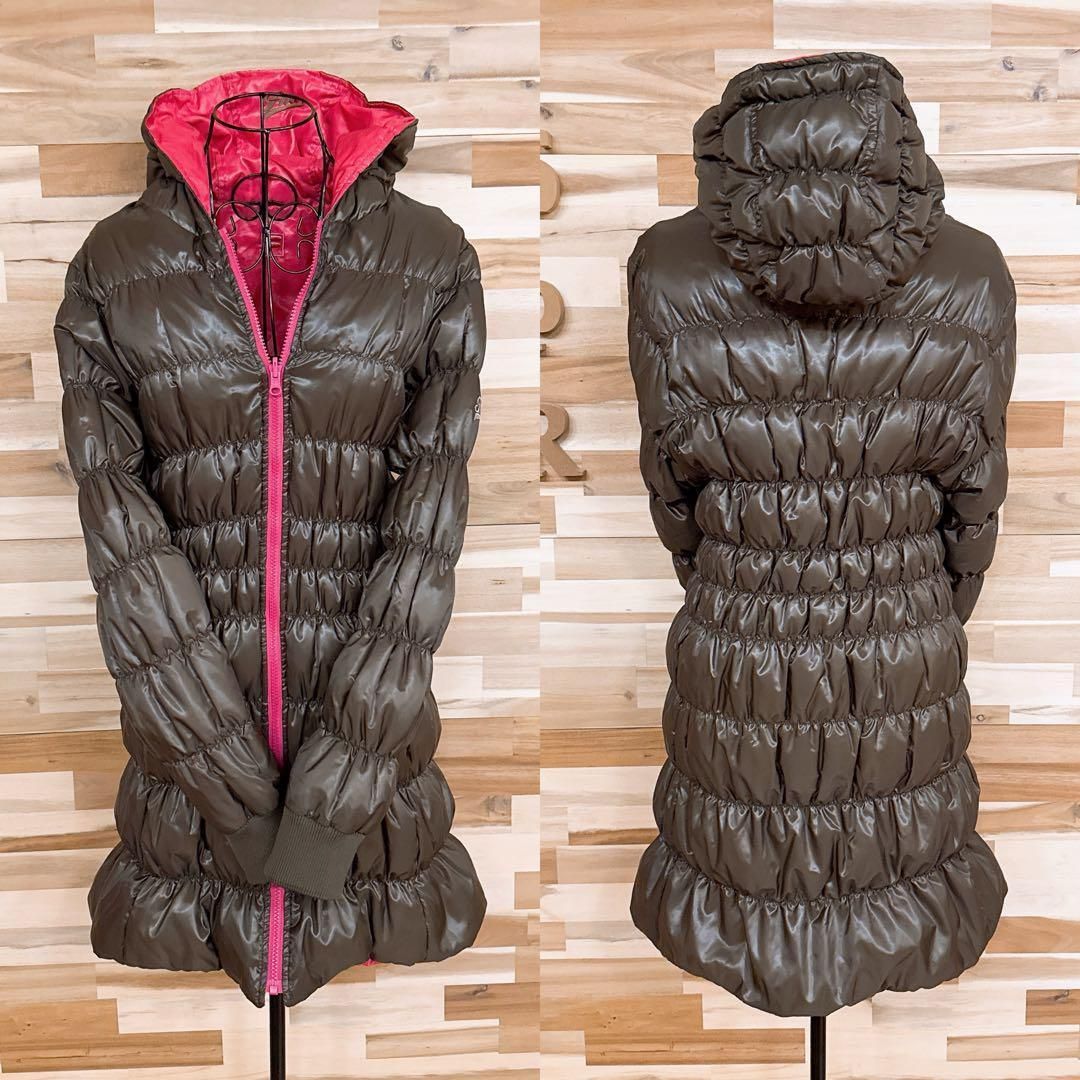 フィラゴルフ】リバーシブル キルティング ダウン フェザー コート