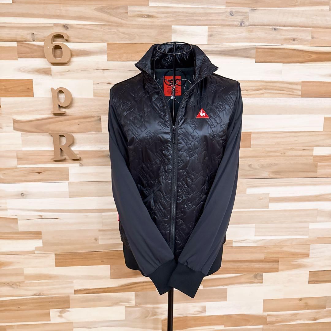 ルコックスポルティフ】キルティング 切り替え ゴルフ 中綿ブルゾン M