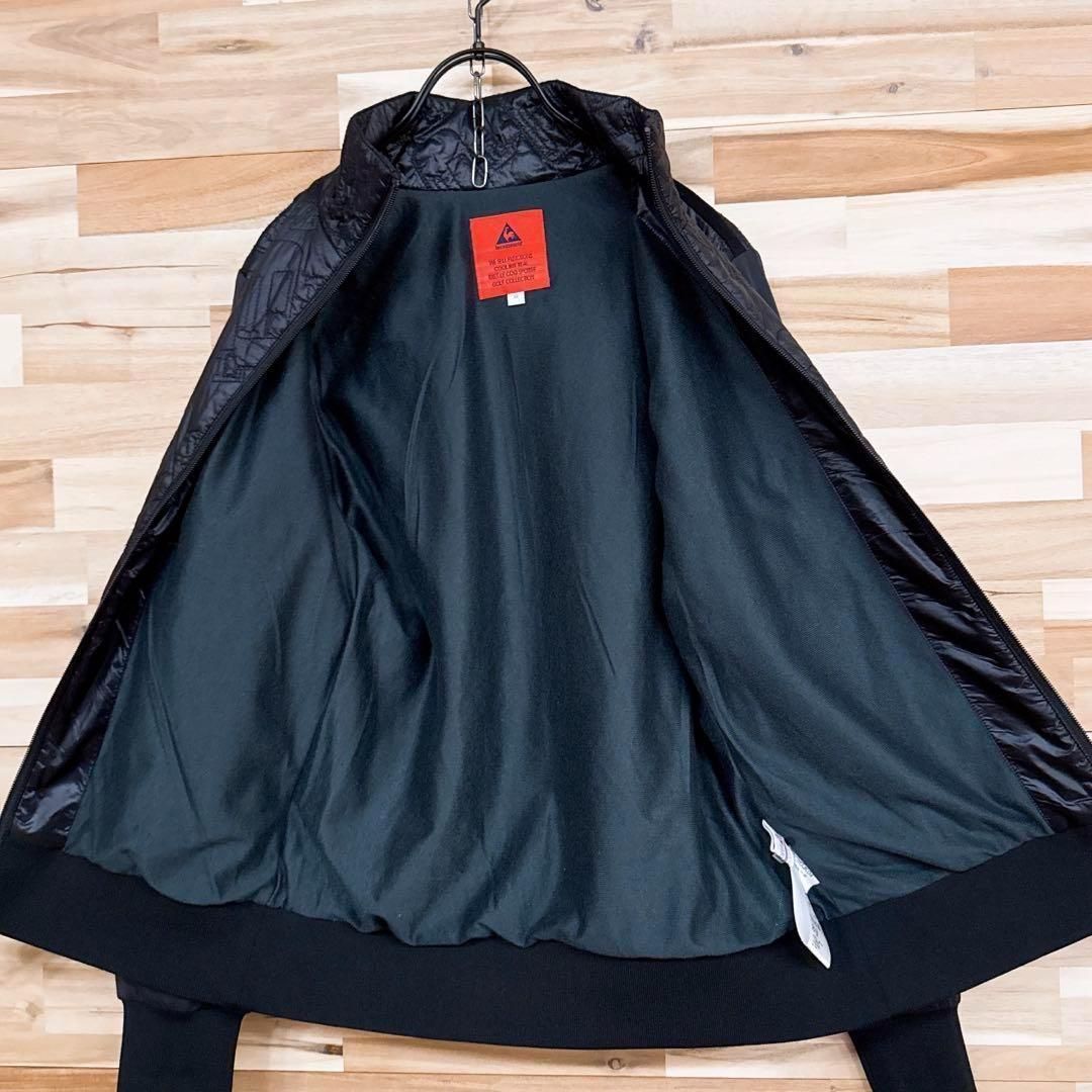 ルコックスポルティフ】キルティング 切り替え ゴルフ 中綿ブルゾン M