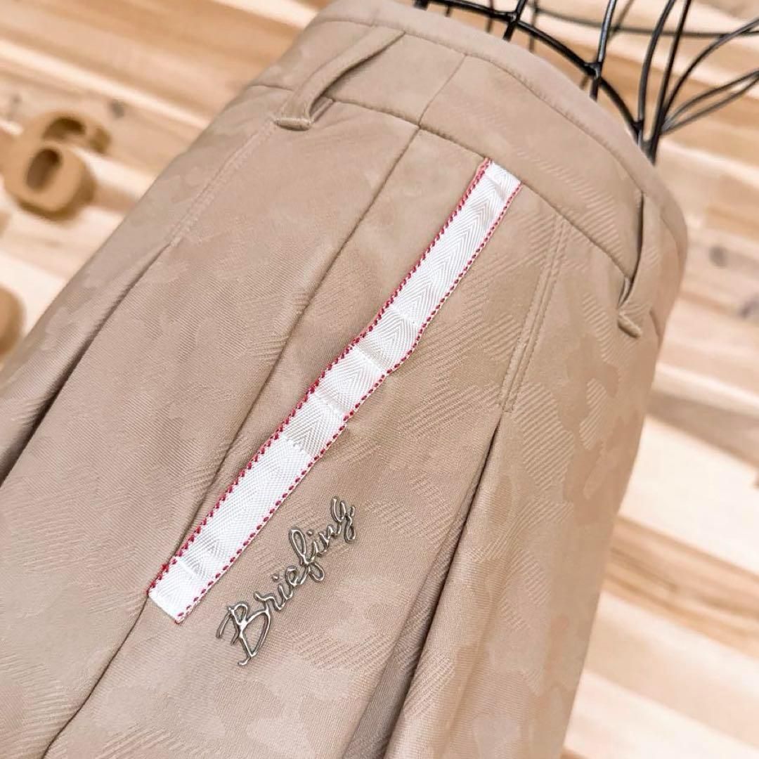 ブリーフィング】迷彩カモ柄 ゴルフ スカート 地模様 カモフラ XS