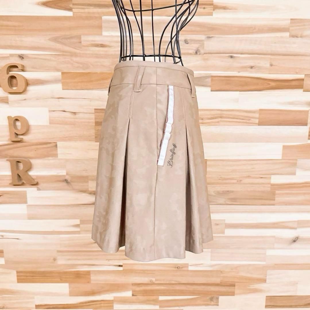 ブリーフィング】迷彩カモ柄 ゴルフ スカート 地模様 カモフラ XS