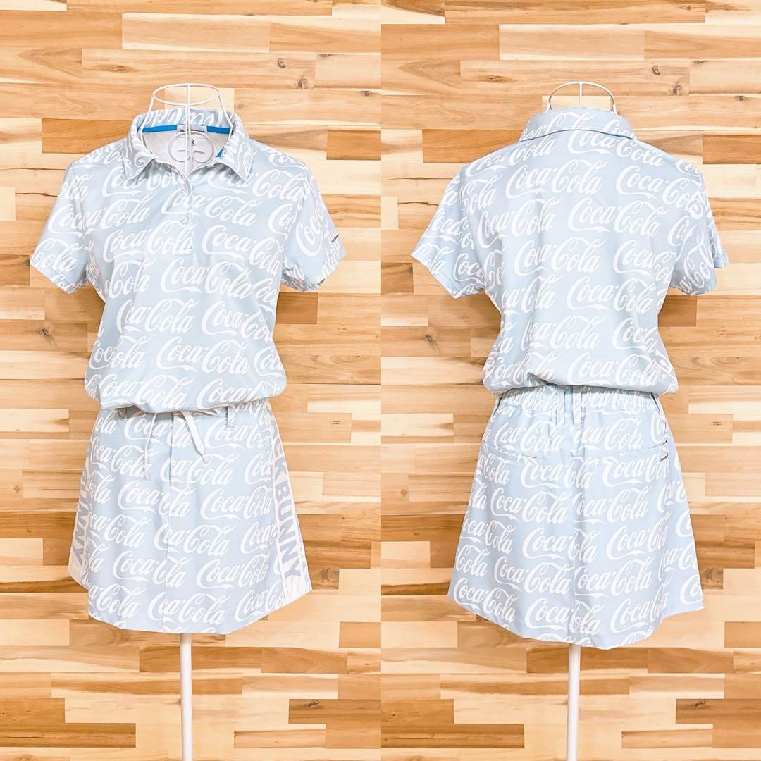 ジャックバニー×コカコーラ コラボ ゴルフ ポロシャツ×スカート セットアップ
