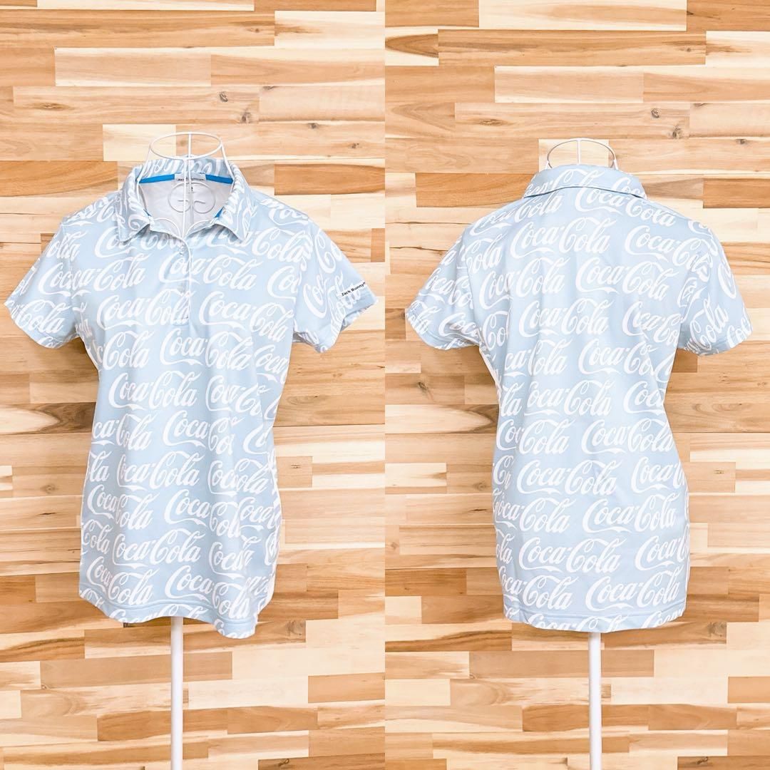 【ジャックバニー×コカコーラ】コラボ ゴルフ ポロシャツ×スカート セットアップ ジャックバニー×コカコーラ】コラボ ゴルフ ポロシャツ×スカート
