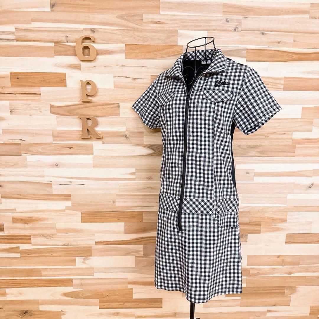 ギンガムチェック ゴルフ