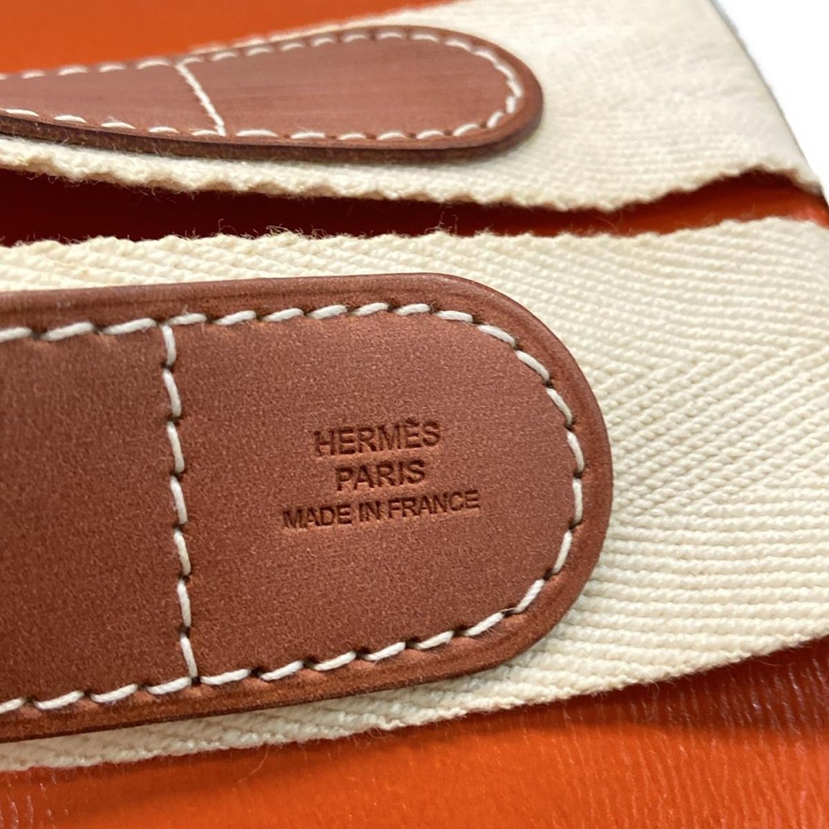 HERMES(エルメス) 小物 サドルボックス H800108E 9J フー 馬具缶/馬具