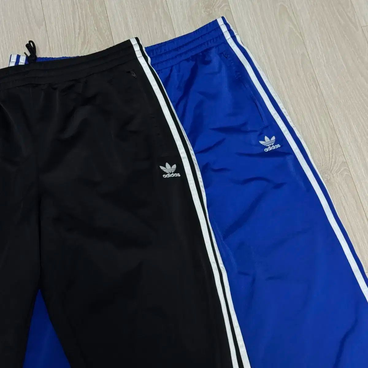 XXL アディダス ファイヤーバード パンツ ブルー ブラック