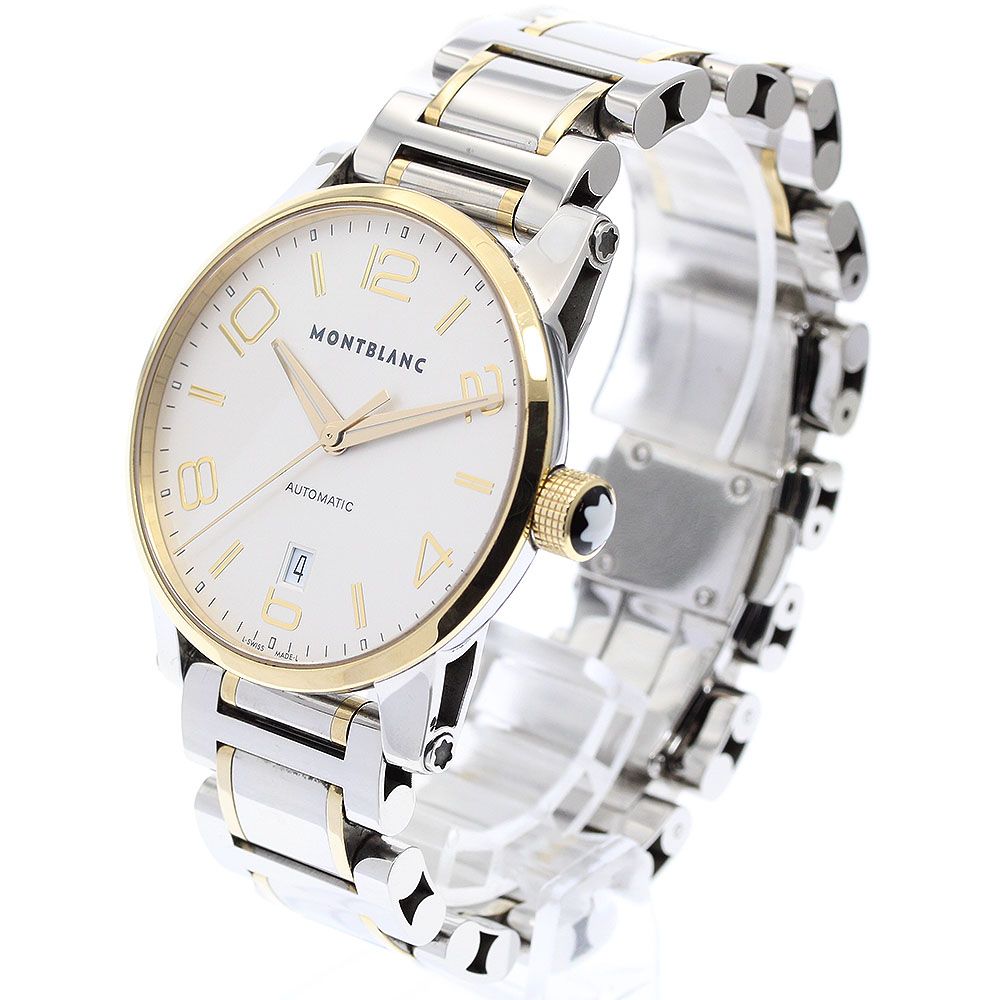 モンブラン MONTBLANC 7210 タイムウォーカー YGベゼル 自動巻き メンズ_918482