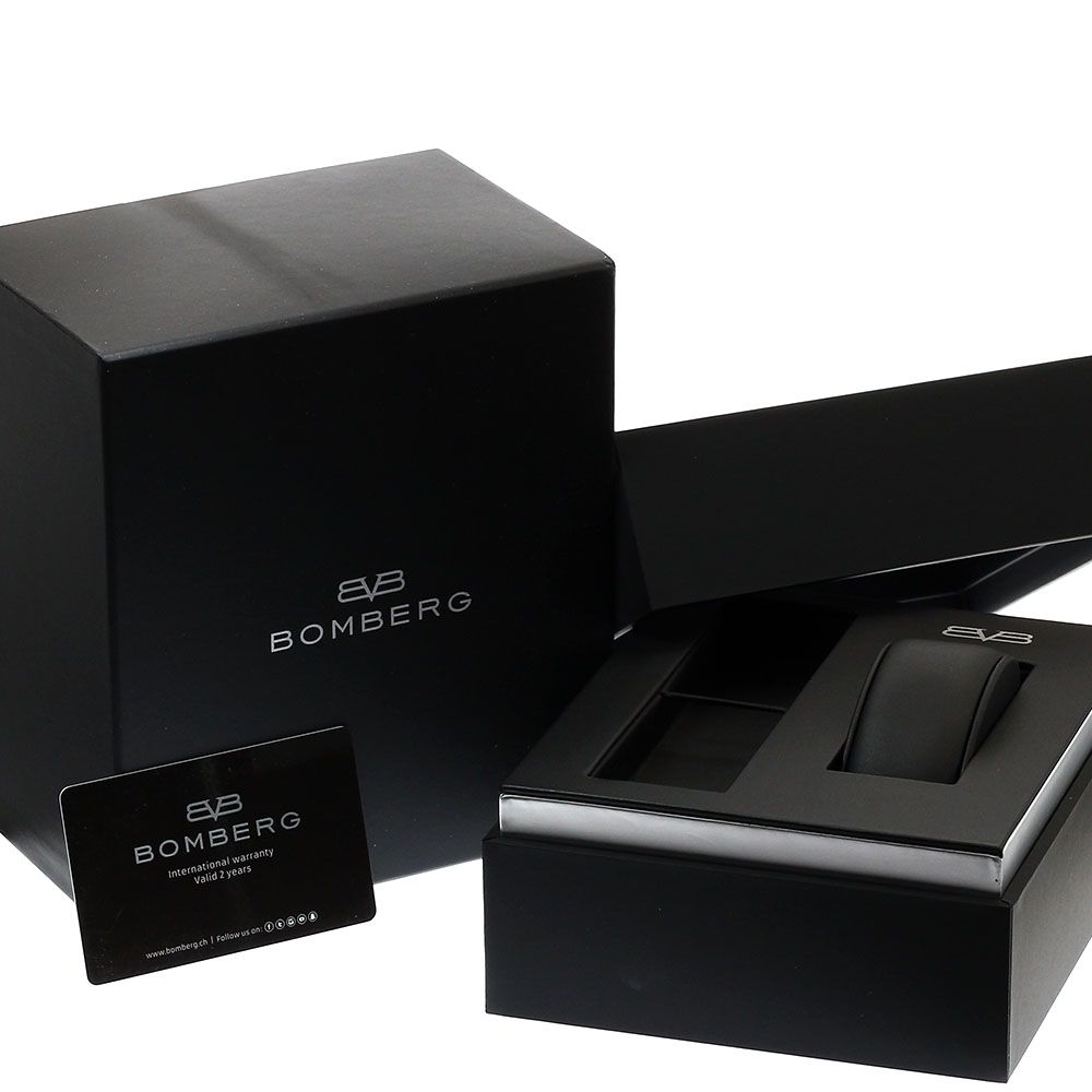 ボンバーグ BOMBERG CT 43 ASS 22 2 11 BB 01 デイト 自動巻き メンズ 箱 保証書付き_881578