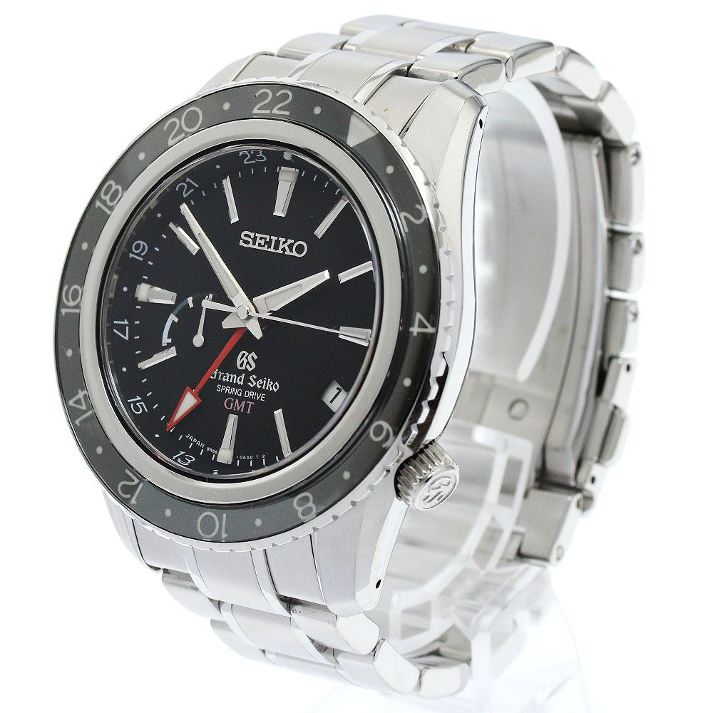 セイコー SEIKO SBGE001 9R66-0AA0 グランドセイコー GMT パワーリザーブ デイト スプリングドライブ メンズ_916841