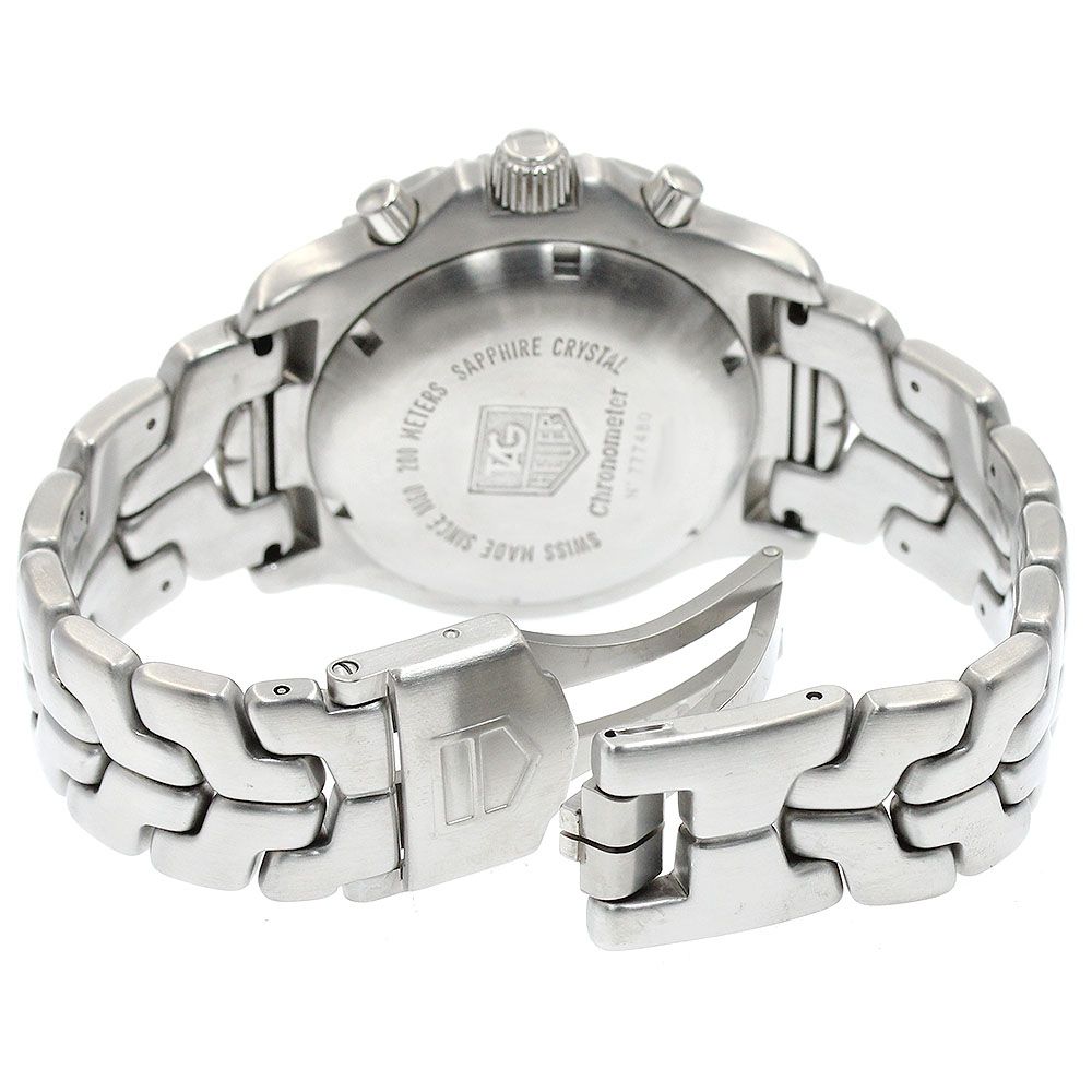  タグホイヤー TAG HEUER CT5110 リンク クロノグラフ タキメーター 自動巻き メンズ_911551 売れ筋 自動巻き時計 腕時計(アナログ)