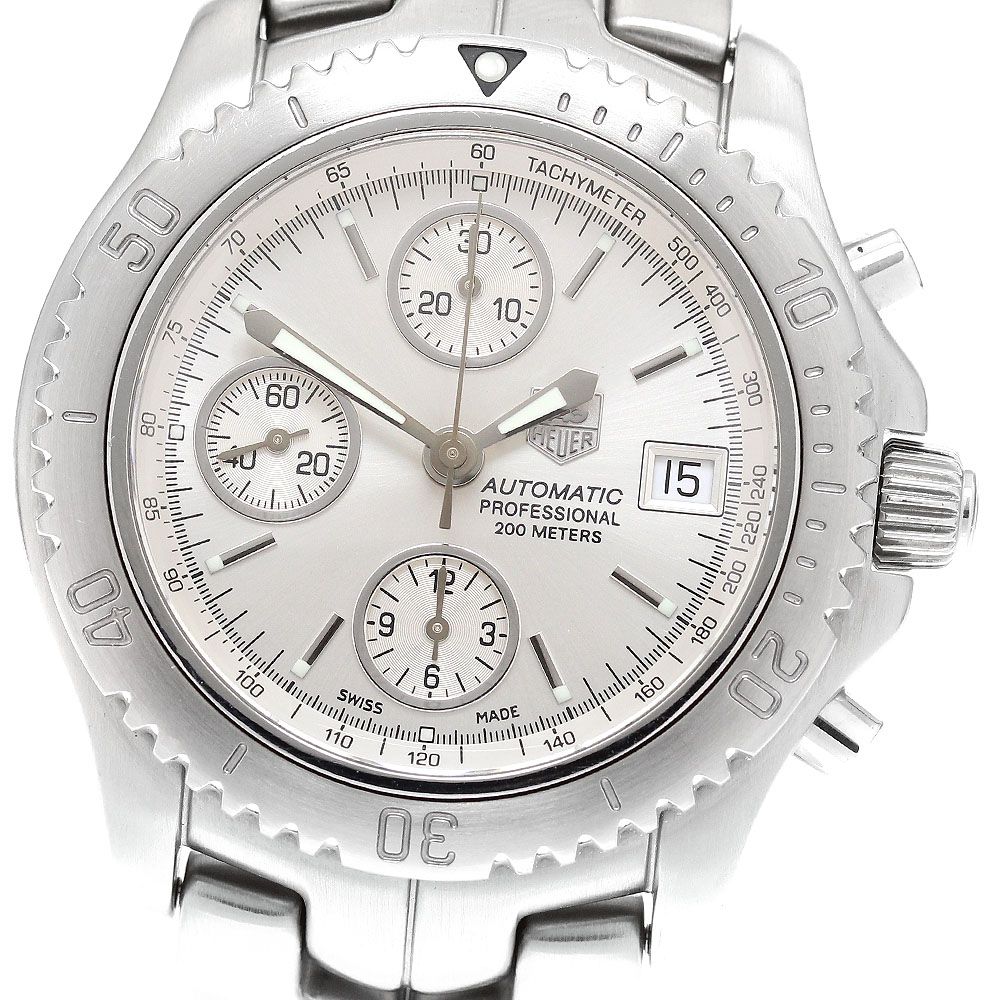 タグホイヤー TAG HEUER CT2113 リンク クロノグラフ 自動巻き メンズ_920161