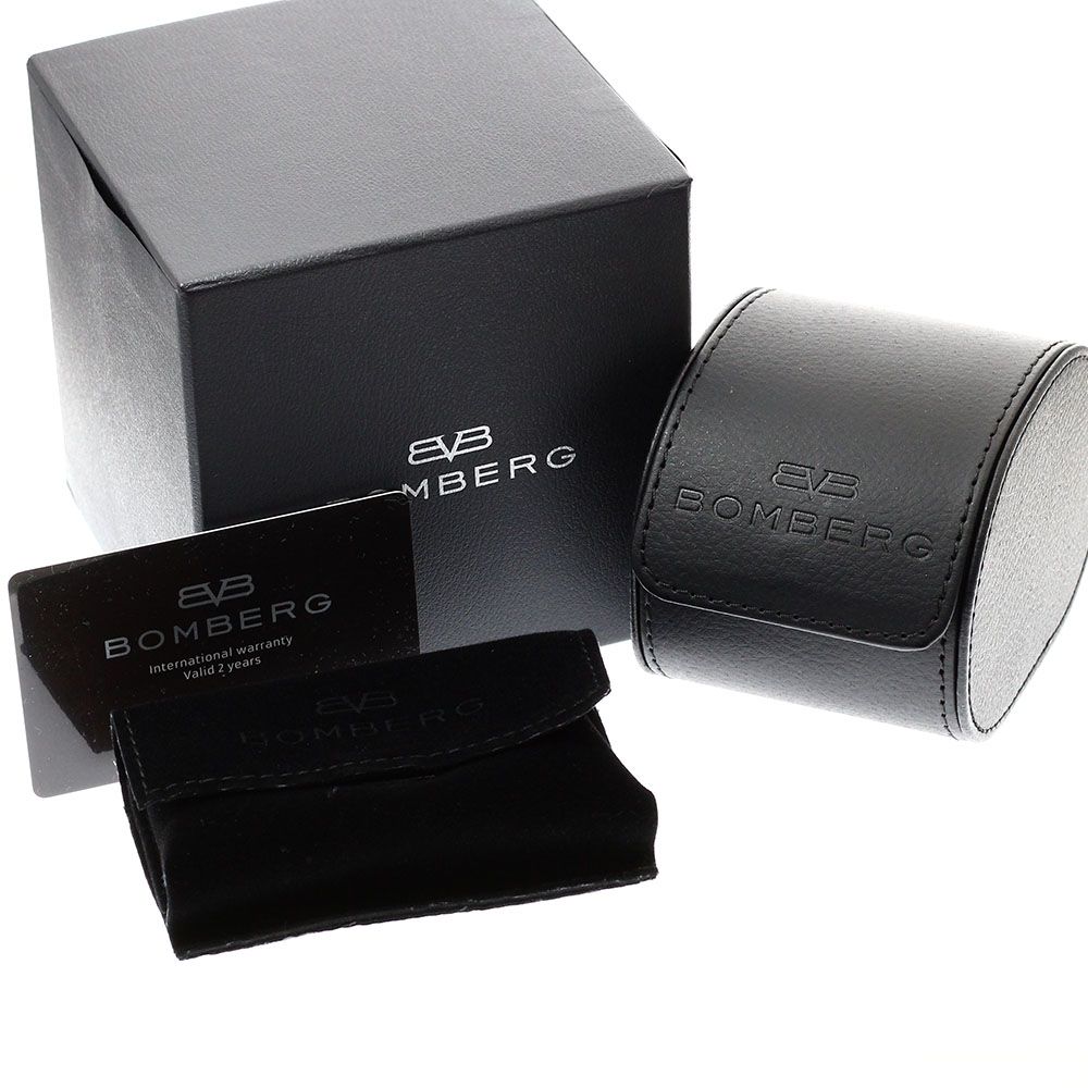 ボンバーグ BOMBERG 23 3 11 BB 01 スカル デイト 自動巻き メンズ 箱 保証書付き_881462