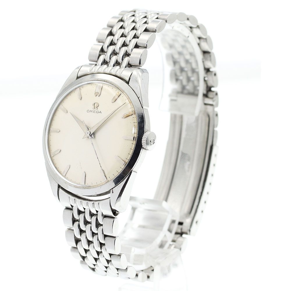 オメガ OMEGA 2910 9 SC ラウンド cal 284 ライスブレスレット 手巻き メンズ_906870