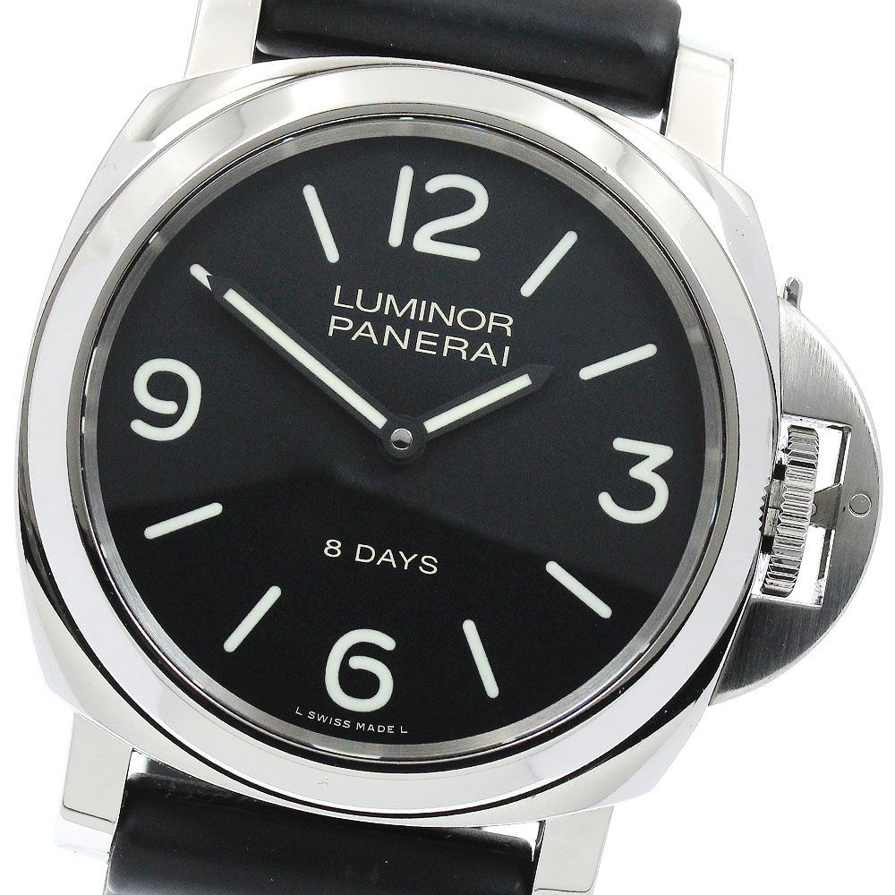 パネライ PANERAI PAM00560 ルミノールベース 8DAYS アッチャイオ 手巻き メンズ _918783