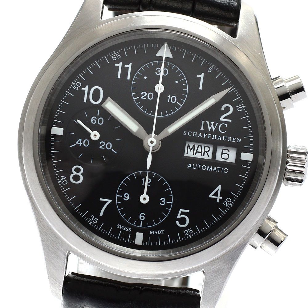 IWC IWC SCHAFFHAUSEN IW370603 パイロットウォッチ フリーガー デイデイト クロノグラフ 自動巻き メンズ _917592