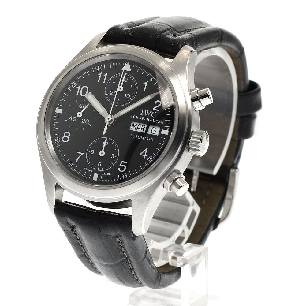 IWC IWC SCHAFFHAUSEN IW370603 パイロットウォッチ フリーガー デイデイト クロノグラフ 自動巻き メンズ _917592
