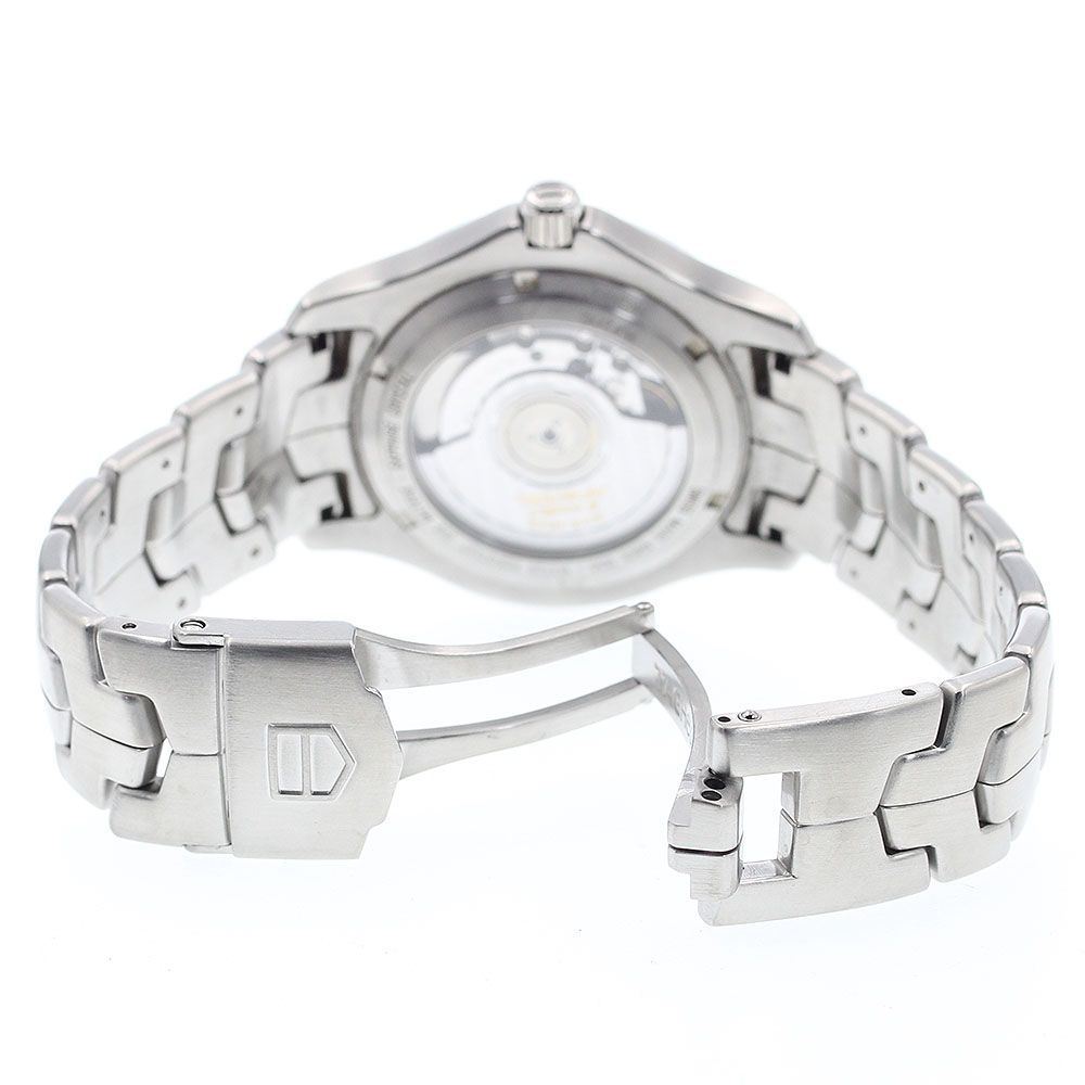  タグホイヤー TAG HEUER WJF211C BA0570 リンク キャリバー6 デイト 自動巻き メンズ保証書付き_911886 オックスフォード 自動巻き時計 腕時計(アナログ)