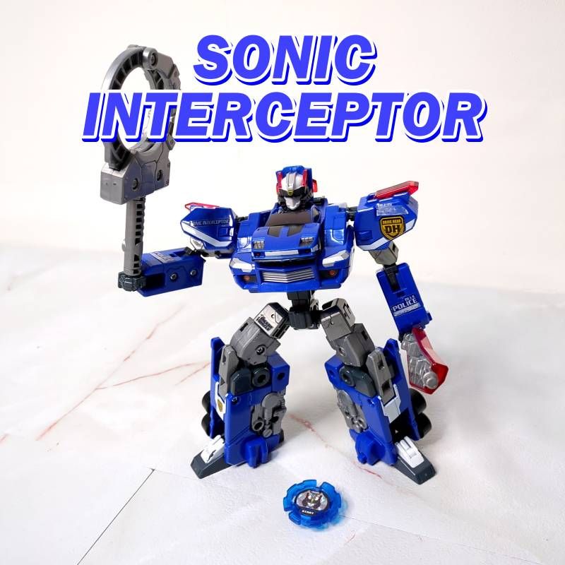 トミカ ドライブヘッド ソニックインターセプター フィギュア 中古良好