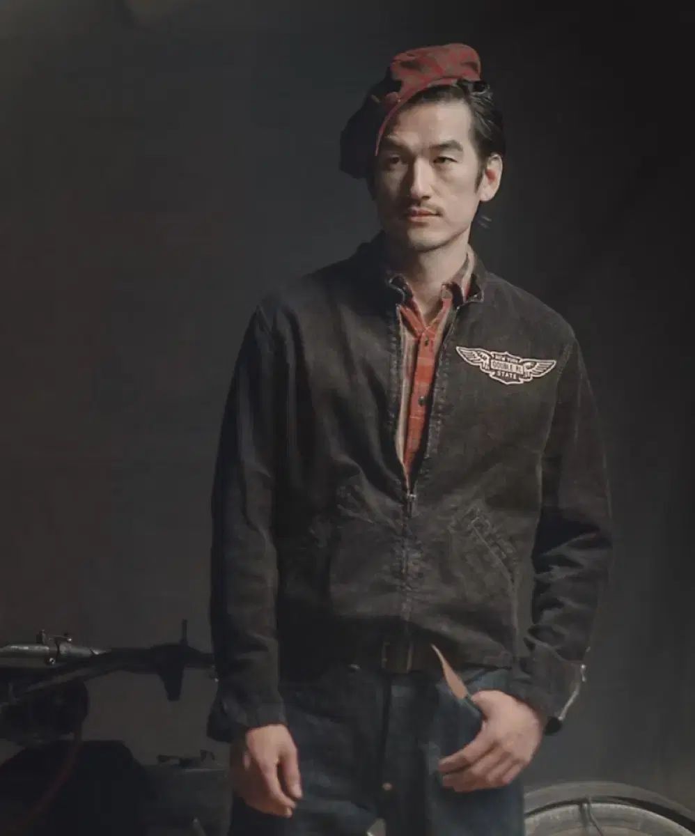 名作) RRL(ダブルアールエル) カフェレーサー コーデュロイ XL 新品