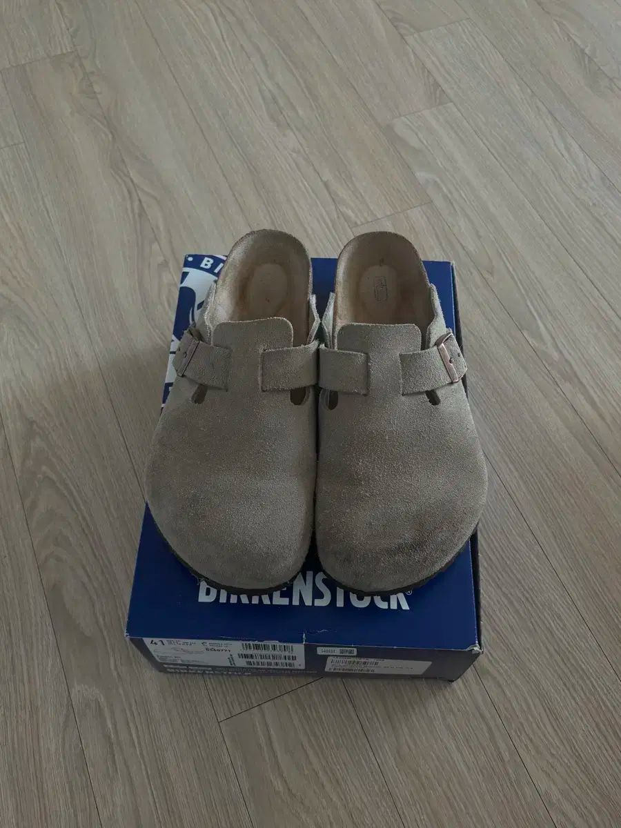 ビルケンシュトック ボストン ソフト フットベッド トープ