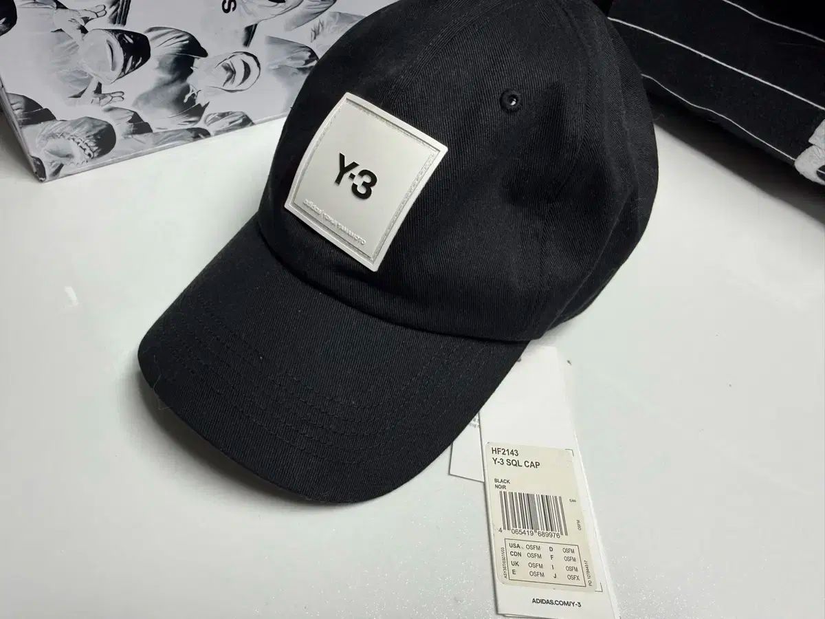 Y-3 SQL ブラック ボールキャップ