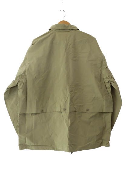ALWAYTH オルウェイズ SO NAKAMEGURO 荘中目黒 別注 Coach Jacket ナイロン コーチ ジャケット ブルゾン XL ベージュ ブランド古着ベクトル 251115