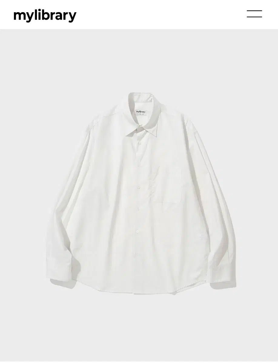 マイライブラリー ストライプ シャツ M