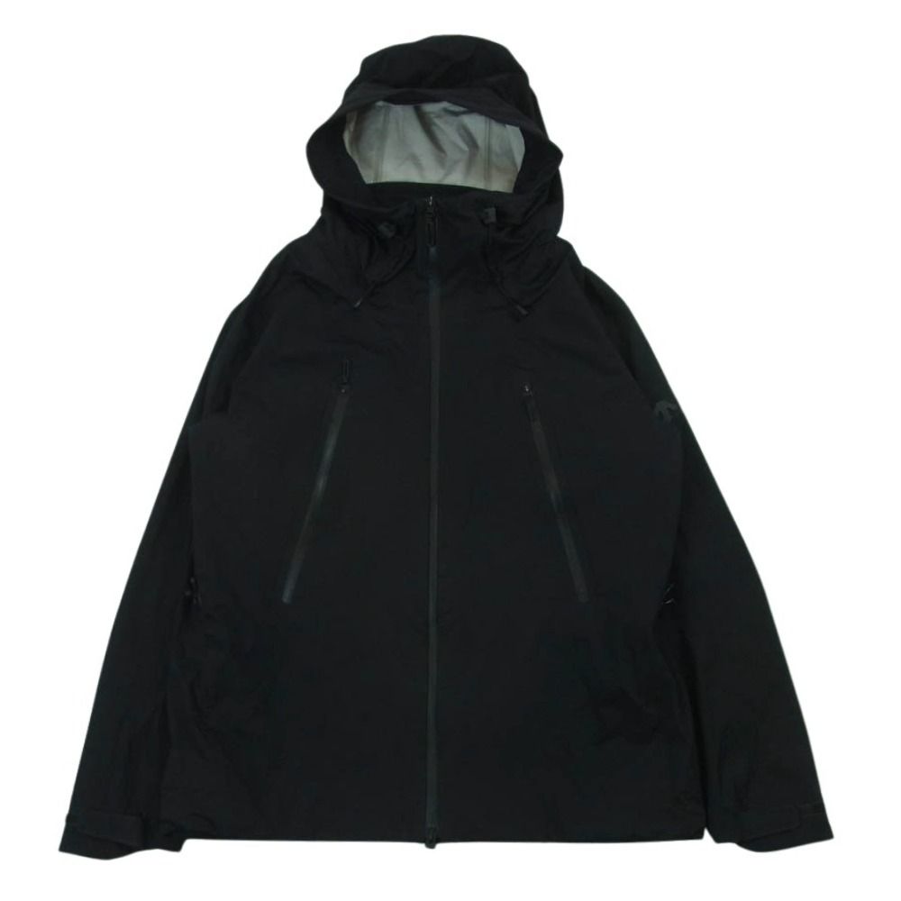 DESCENTE デサント DAMVGK30X ALLTERRAIN HARD SHELL JACKET CREAS オルテライン ク ス ハードシェル ジャケット ブラック系 L