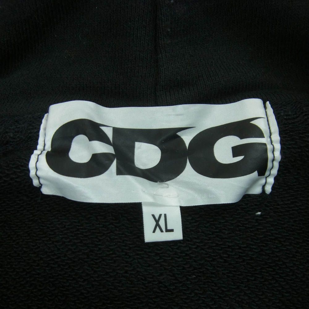 COMME des GARCONS コムデギャルソン SZ-T023 CDGロゴプリント HOODED