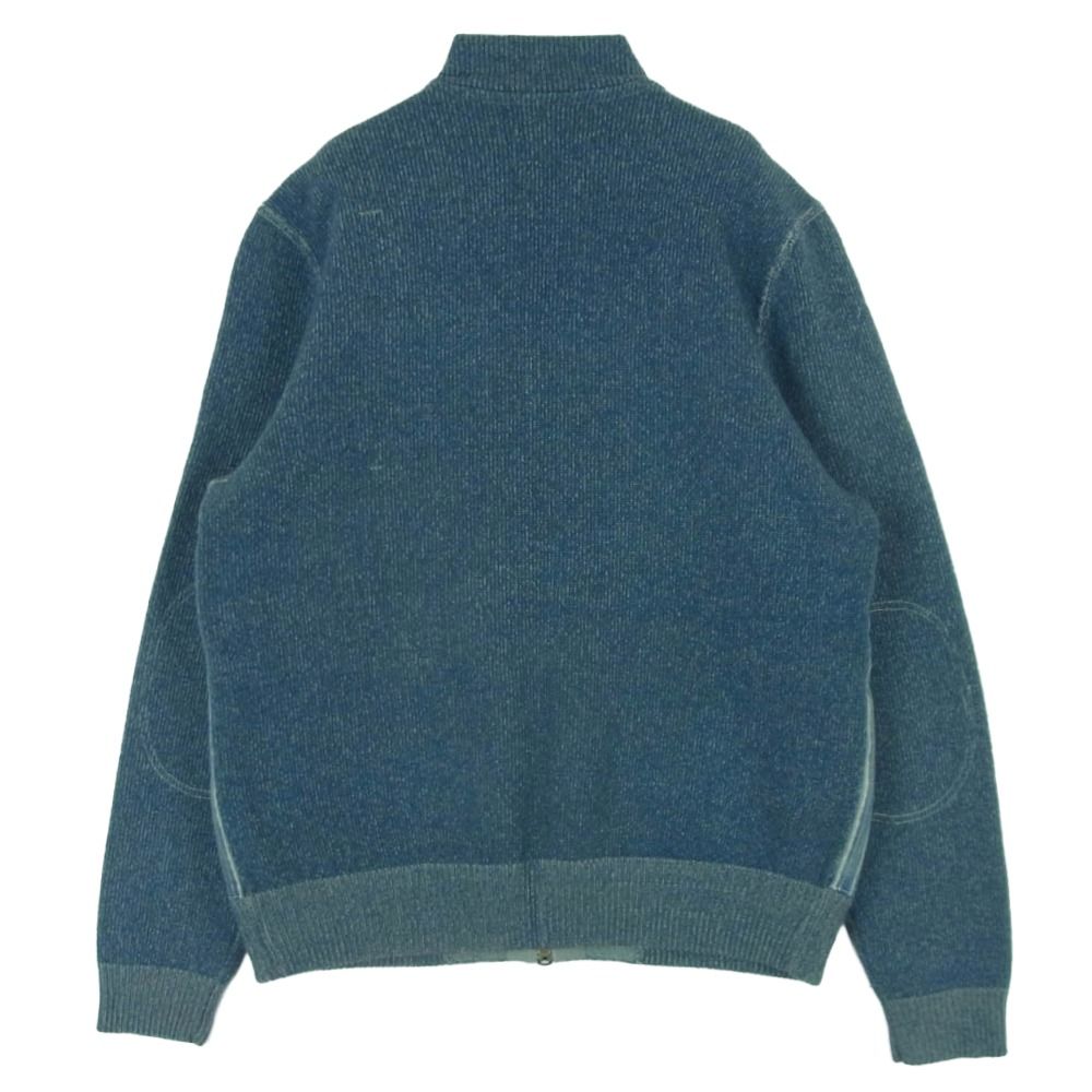 RRL ダブルアールエル INDIGO WABASH BASEBALL JACKET インディゴウォバッシュ ベースボール ジャケット インディゴブルー系 S