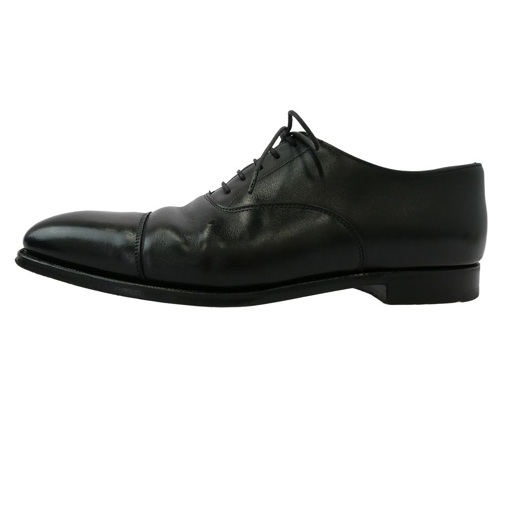 CROCKETT-JONES クロケットアンドジョーンズ 9447 AUDLRY オードリー ストレートチップ レザー シューズ ブラック系 7.5