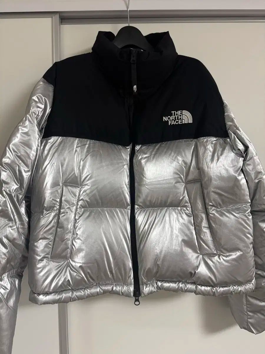 THE NORTH FACE ザノースフェイス レディース ヌプシ シルバー L