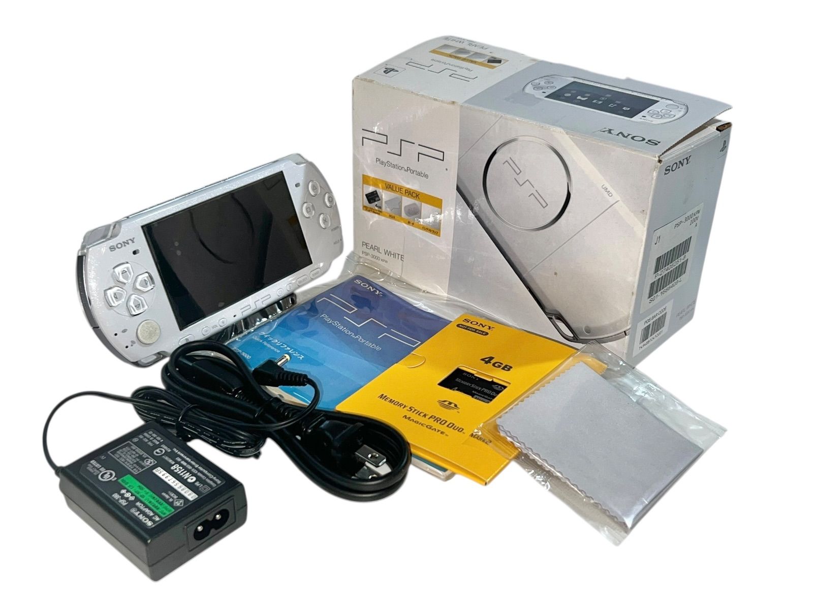 psp 本体 ホワイト バリューパック 3000