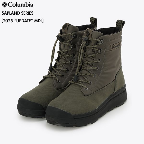 2025最新モデル Columbia コロンビア YU 9626 サップランド フォー ウォータープルーフ オムニヒートインフィニティ 367 DarkMoss 23 cm 5