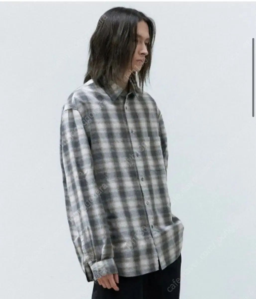 スチールネス オンブレ シャツ チェック柄 3サイズ