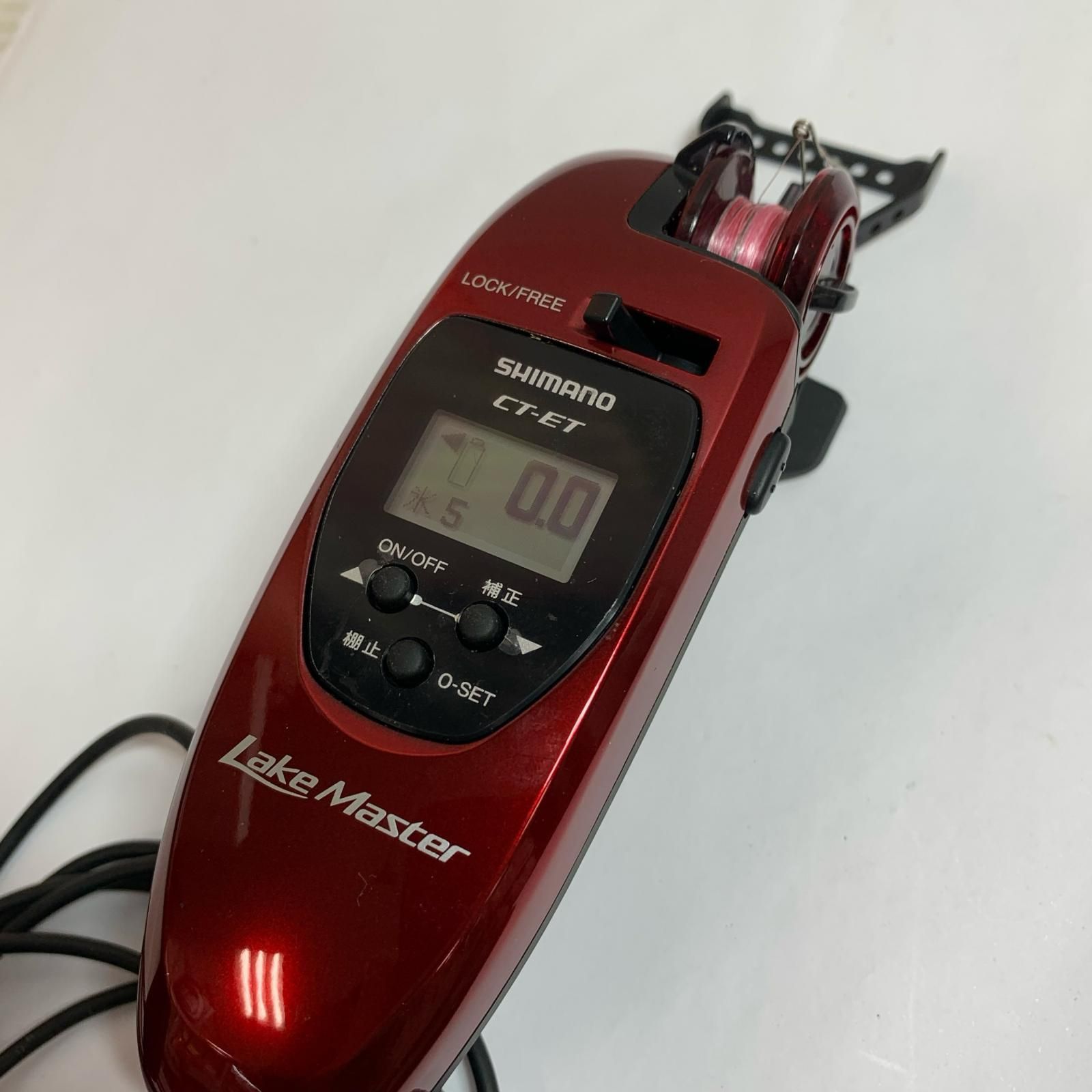 SHIMANO シマノ 21レイクマスター CT-ET 外部電源ボックス付 043399 レッド