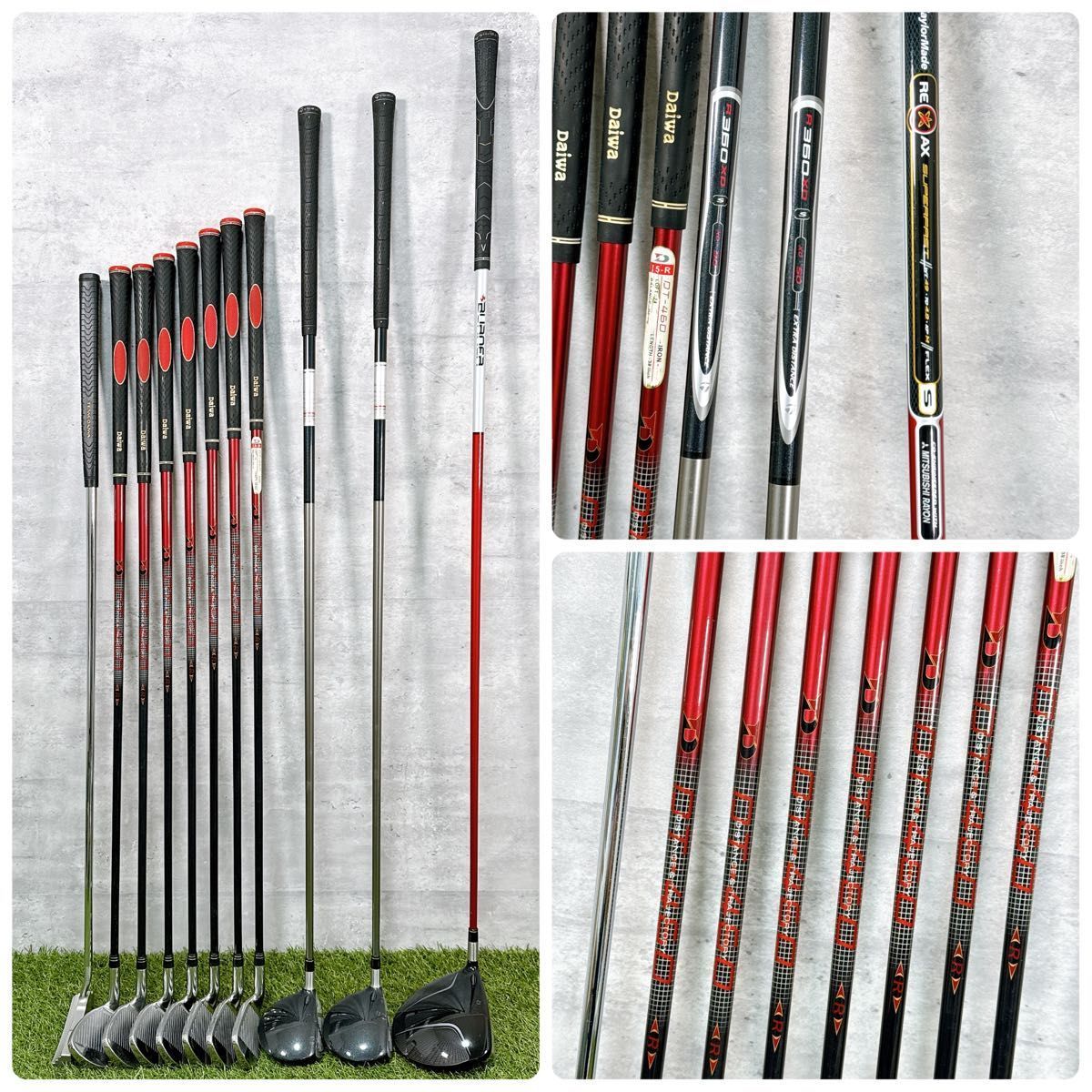 ゴルフクラブセット メンズ TaylorMade テーラーメイド フルセット 11