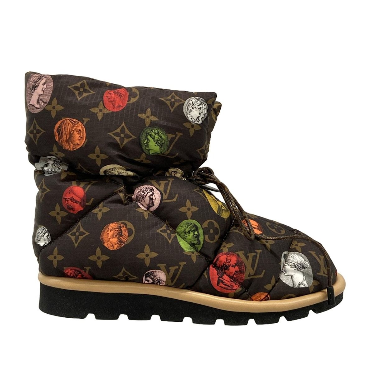 ルイヴィトン ショートブーツ 39 レディース美品 ピロー・ライン