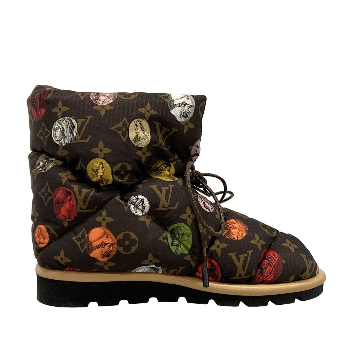 ルイヴィトン ショートブーツ 39 レディース美品 ピロー・ライン