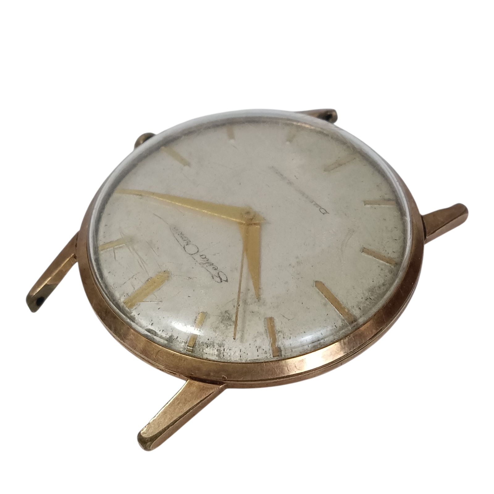 フェイスのみ ゴールド文字盤